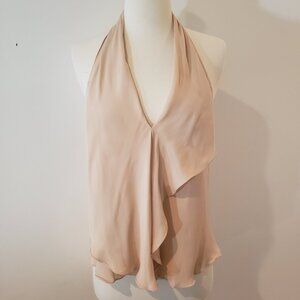 Haute Hippie Halter Top Light Camel